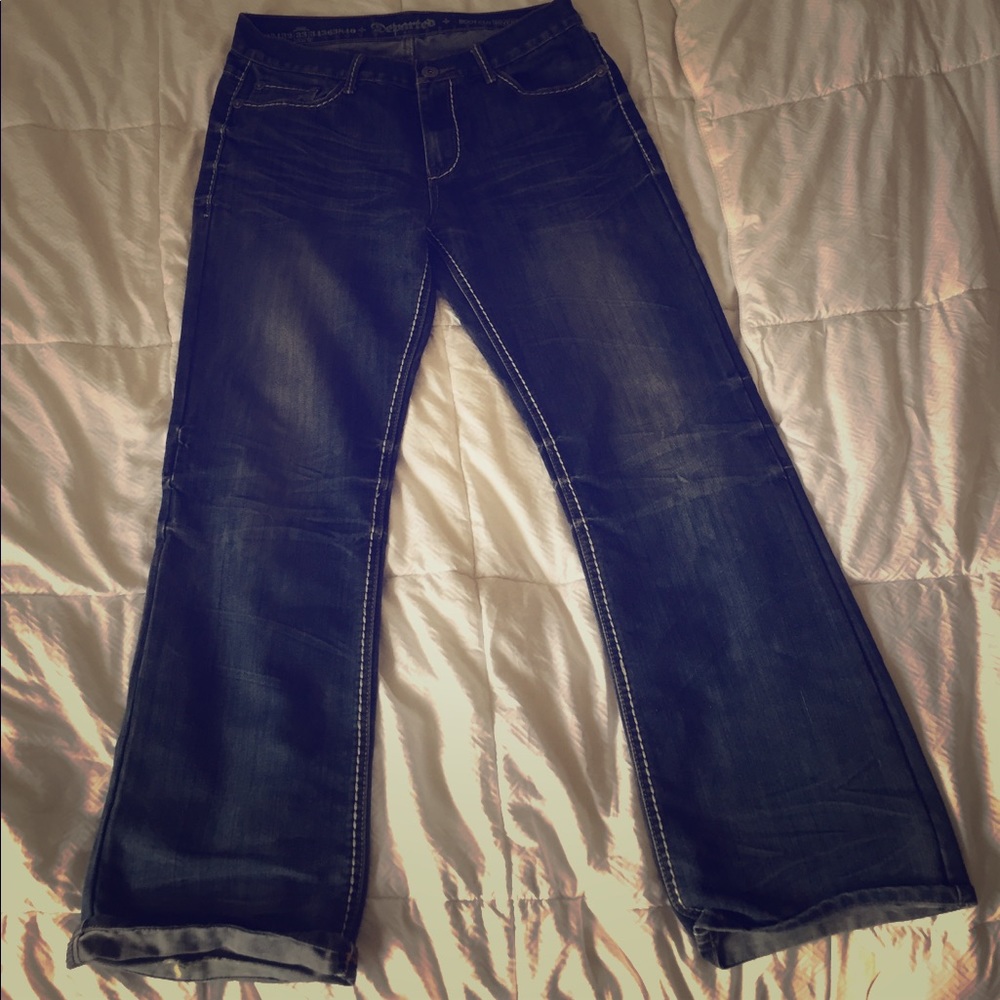 Departed Blue Jeans